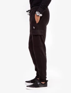 U.S. Polo Assn. CARGO FLEECE JOGGER -Modern Wear Shop 102196K5 BLCK 2210