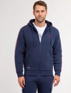 U.S. Polo Assn. SIGNATURE STRIPE SHERPA HOODIE