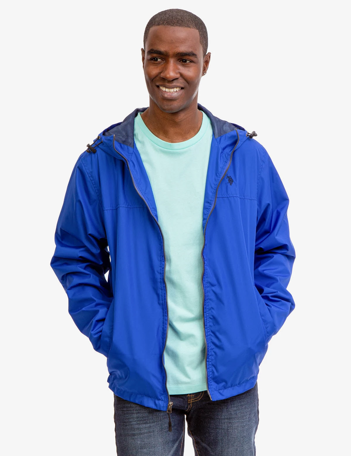 U.S. Polo Assn. ESSENTIAL HOODED WINDBREAKER 3 U.S. Polo Assn. ESSENTIAL HOODED WINDBREAKER