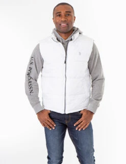 U.S. Polo Assn. SIGNATURE VEST -Modern Wear Shop 109485P2 WHIT 73356