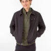 U.S. Polo Assn. MICRO FLEECE GOLF JACKET -Modern Wear Shop 109487P5 BLCK 73407