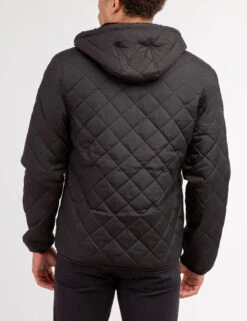 U.S. Polo Assn. DIAMOND QUILTED FLEECE JACKET -Modern Wear Shop 109491P2 BLCK 68757