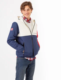 U.S. Polo Assn. COLORBLOCK AMERICANA WINDBREAKER -Modern Wear Shop 109495P2 VLPR 73729