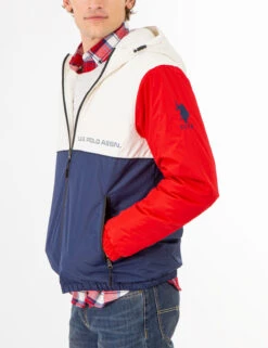 U.S. Polo Assn. COLORBLOCK AMERICANA WINDBREAKER -Modern Wear Shop 109495P2 VLPR 73730