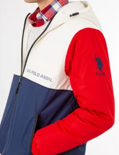U.S. Polo Assn. COLORBLOCK AMERICANA WINDBREAKER -Modern Wear Shop 109495P2 VLPR 73734