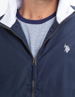 U.S. Polo Assn. COLLARED WINDBREAKER -Modern Wear Shop 109521P2 CLNV 5 daa9fd82 6cd6 4cd4 9526 01808ad0f63a
