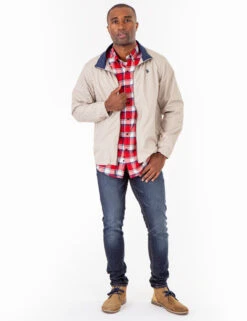 U.S. Polo Assn. COLLARED WINDBREAKER -Modern Wear Shop 109521P2 THKH 73452