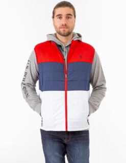 U.S. Polo Assn. USPA TRICOLOR VEST -Modern Wear Shop 109529P7 ERED 73840