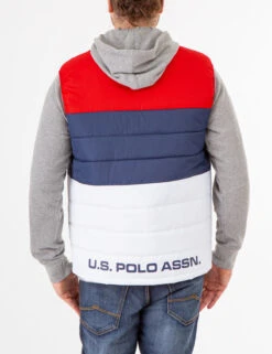 U.S. Polo Assn. USPA TRICOLOR VEST -Modern Wear Shop 109529P7 ERED 73842