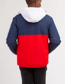 U.S. Polo Assn. SIDE TAPE COLORBLOCK LOGO WINDBREAKER -Modern Wear Shop 109532P2 CLNV 67424