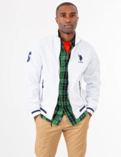 U.S. Polo Assn. TRACK JACKET -Modern Wear Shop 109649P2 WHIT 73718