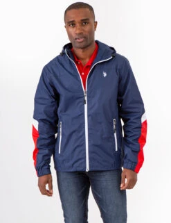 U.S. Polo Assn. COLORBLOCK HOODED JACKET 22 U.S. Polo Assn. COLORBLOCK HOODED JACKET -Modern Wear Shop 109650P2 CLNV 73764