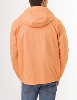 U.S. Polo Assn. USPA HEATHERED HOODED WINDBREAKER -Modern Wear Shop 109708P2 OSHE 3075