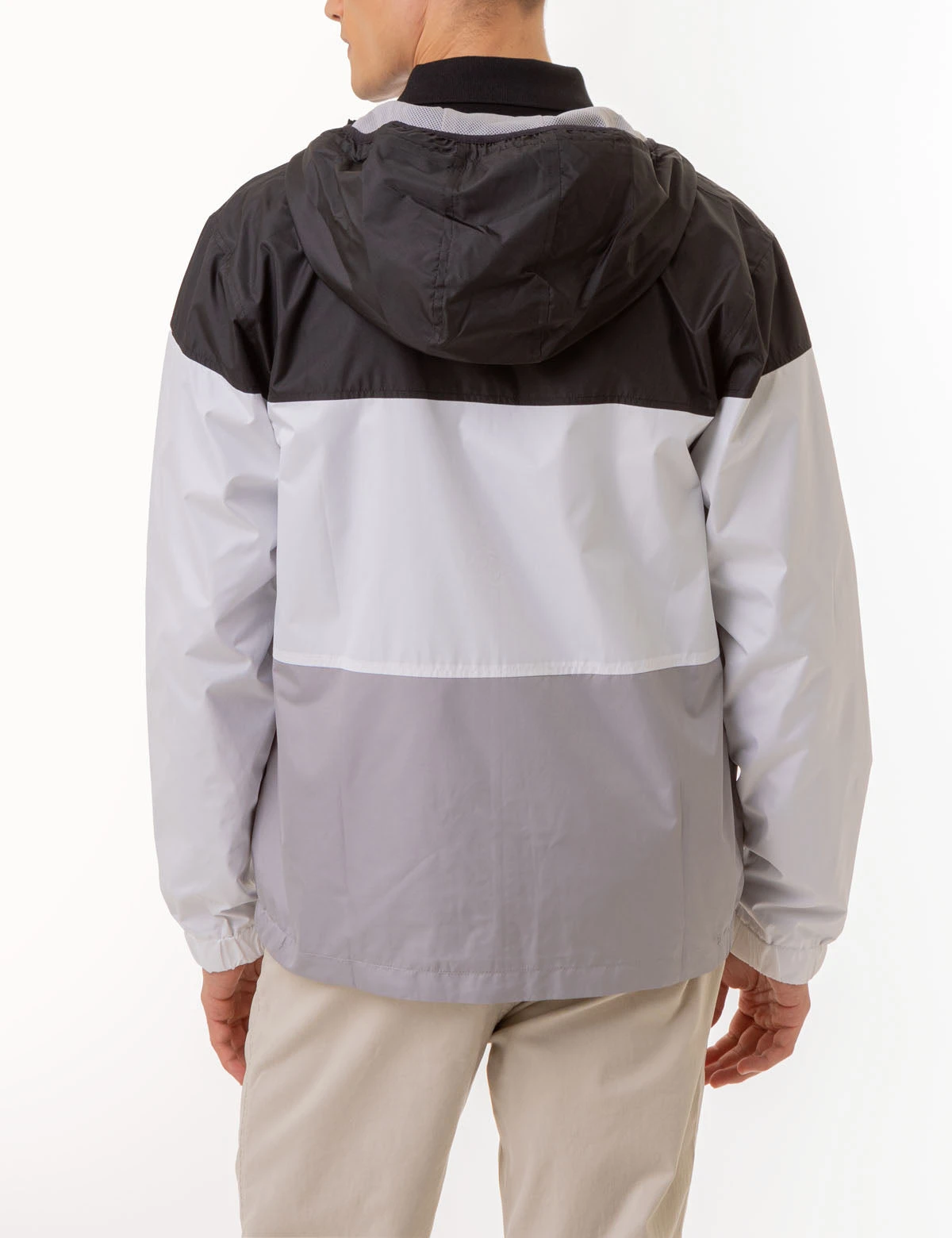 U.S. Polo Assn. TRI COLORBLOCK HEATHERED WINDBREAKER 5 U.S. Polo Assn. TRI COLORBLOCK HEATHERED WINDBREAKER - Image 3