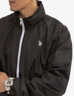 U.S. Polo Assn. STOW HOOD WINDBREAKER 16 U.S. Polo Assn. STOW HOOD WINDBREAKER -Modern Wear Shop 109744P2 BLCK 0965
