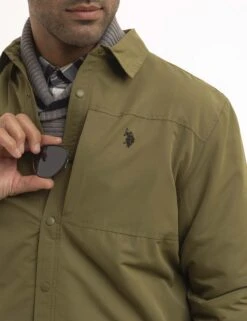 U.S. Polo Assn. POLAR FLEECE SHACKET -Modern Wear Shop 109758R1 OLCO 2193