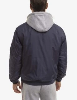 U.S. Polo Assn. BOMBER JACKET WITH FLEECE HOOD 23 U.S. Polo Assn. BOMBER JACKET WITH FLEECE HOOD -Modern Wear Shop 109759S9 CLNV 1489