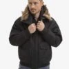 U.S. Polo Assn. FAUX FUR HOODED SNORKEL JACKET -Modern Wear Shop 109760R1 BLCK 2477
