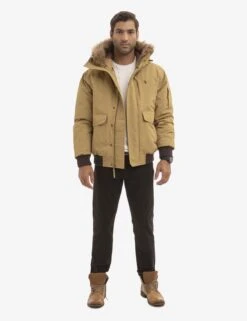 U.S. Polo Assn. FAUX FUR HOODED SNORKEL JACKET -Modern Wear Shop 109760R1 CYBR 1992