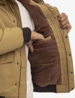 U.S. Polo Assn. FAUX FUR HOODED SNORKEL JACKET -Modern Wear Shop 109760R1 CYBR 2034