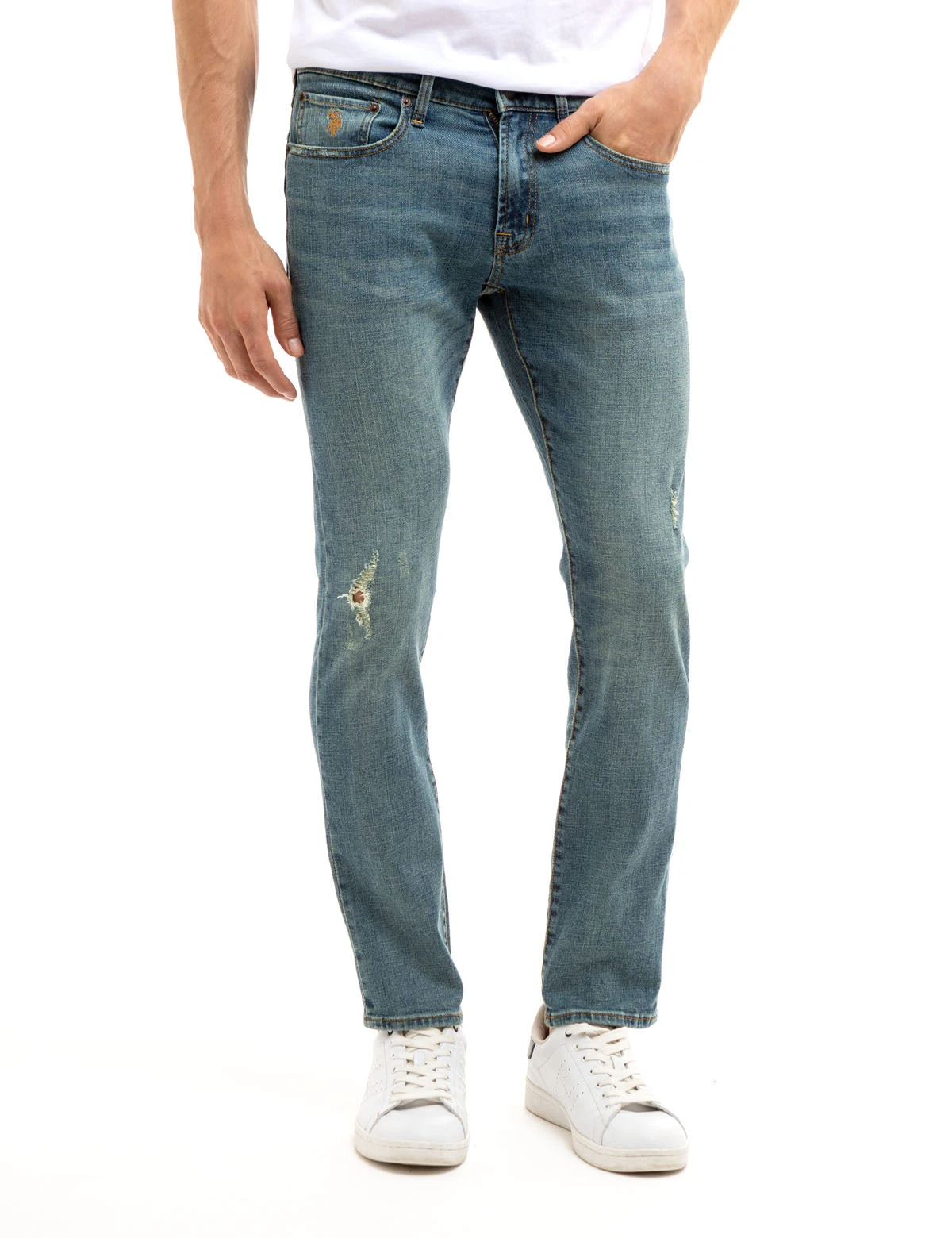 U.S. Polo Assn. 5 POCKET STRETCH SLIM FIT JEANS 3 U.S. Polo Assn. 5 POCKET STRETCH SLIM FIT JEANS