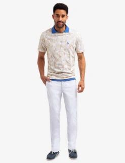 U.S. Polo Assn. STRETCH SLIM CHINO PANTS -Modern Wear Shop 11229B4 WHIT 54063