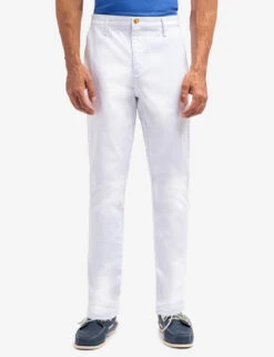 U.S. Polo Assn. STRETCH SLIM CHINO PANTS -Modern Wear Shop 11229B4 WHIT 54067