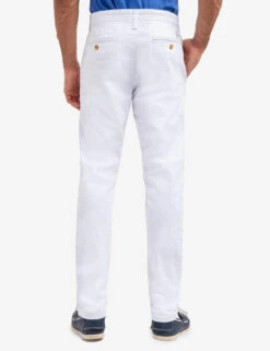 U.S. Polo Assn. STRETCH SLIM CHINO PANTS -Modern Wear Shop 11229B4 WHIT 54073