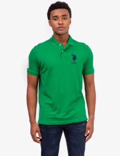 U.S. Polo Assn. BIG LOGO DOLID POLO SHIRT -Modern Wear Shop 11304488 KLNV 1598