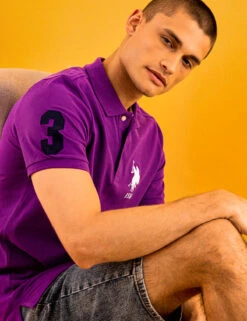 U.S. Polo Assn. BIG LOGO SOLID POLO SHIRT -Modern Wear Shop 11304488 PUMP 3234