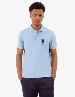 U.S. Polo Assn. SOLID BIG LOGO POLO SHIRT 32 U.S. Polo Assn. SOLID BIG LOGO POLO SHIRT -Modern Wear Shop 11304488 SFBH 82472