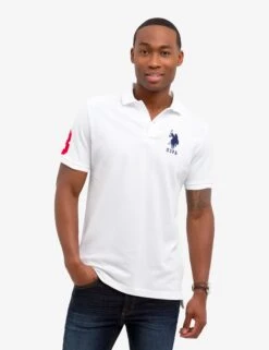 U.S. Polo Assn. BIG LOGO DOLID POLO SHIRT -Modern Wear Shop 11304488 WHIT 1 3c816898 551f 4a33 b605 6154e5d5b2da