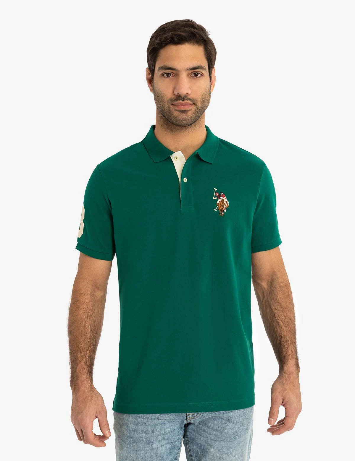 U.S. Polo Assn. MULTI COLOR BIG LOGO POLO SHIRT 3 U.S. Polo Assn. MULTI COLOR BIG LOGO POLO SHIRT