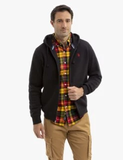 U.S. Polo Assn. FULL ZIP LINED HOODIE 18 U.S. Polo Assn. FULL ZIP LINED HOODIE -Modern Wear Shop 11335381 BLCK 13827