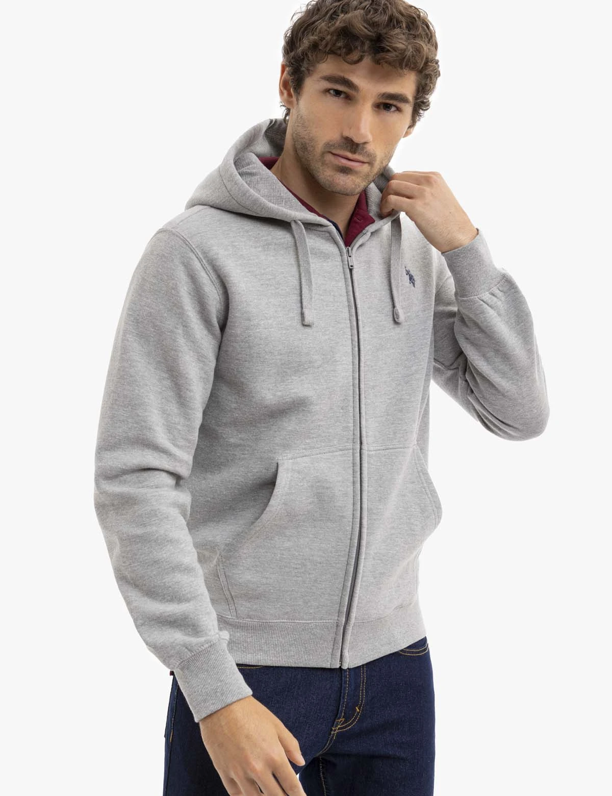 U.S. Polo Assn. FULL ZIP LINED HOODIE 4 U.S. Polo Assn. FULL ZIP LINED HOODIE - Image 2
