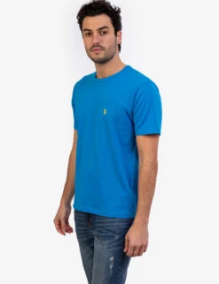 U.S. Polo Assn. SMALL LOGO POCKET T-SHIRT -Modern Wear Shop 11390204 TLBL 5365