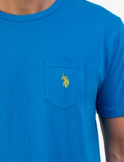 U.S. Polo Assn. SMALL LOGO POCKET T-SHIRT -Modern Wear Shop 11390204 TLBL 5367