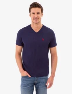 U.S. Polo Assn. SOLID V-NECK T-SHIRT -Modern Wear Shop 11390304 CLNV 82585