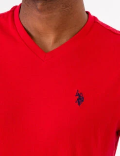 U.S. Polo Assn. SOLID V-NECK T-SHIRT -Modern Wear Shop 11390304 ERED 73663