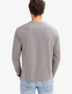 U.S. Polo Assn. LONG SLEEVE SOLID T-SHIRT -Modern Wear Shop 114008ZB CPGY 4 e5e6ca59 87aa 4ab0 b480 3146a1c34775