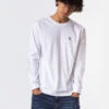 U.S. Polo Assn. LONG SLEEVE SOLID T-SHIRT -Modern Wear Shop 114008ZB WHIT 2104 crop f8c2e4c9 5d35 408e 8270 44f828ad334a