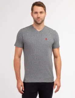 U.S. Polo Assn. TWISTED YARN V-NECK T-SHIRT
