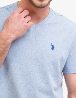 U.S. Polo Assn. MARLED V-NECK T-SHIRT -Modern Wear Shop 11438319 CALB 6793