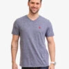 U.S. Polo Assn. MARLED V-NECK T-SHIRT -Modern Wear Shop 11438319 CLNV 6563
