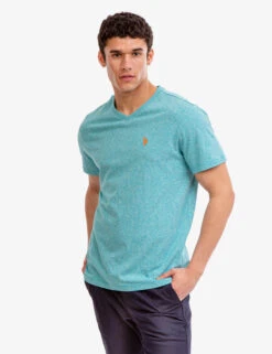 U.S. Polo Assn. MARLED V-NECK T-SHIRT -Modern Wear Shop 11438319 SCBL 6944