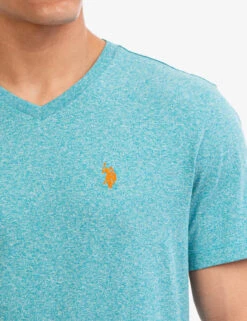 U.S. Polo Assn. MARLED V-NECK T-SHIRT -Modern Wear Shop 11438319 SCBL 6949