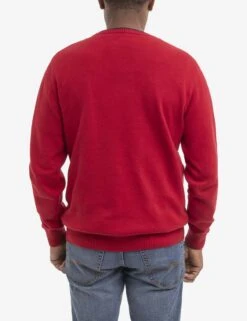 U.S. Polo Assn. SOLID JERSEY CREW NECK SWEATER -Modern Wear Shop 115243 ERED 16258
