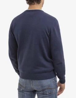 U.S. Polo Assn. SOLID JERSEY CREW NECK SWEATER -Modern Wear Shop 115243 MNHT 16529