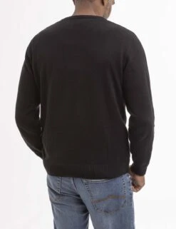 U.S. Polo Assn. SIGNATURE STRIPE CREW NECK SWEATER -Modern Wear Shop 115269 BLCK 16173