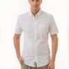 U.S. Polo Assn. DOT PRINT POPLIN SHORT SLEEVE SHIRT -Modern Wear Shop 115929VI OPWH 1990
